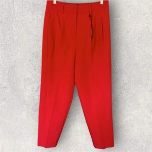 Red Express High Rise Ankle Slacks. New with tags. Size 4 petite